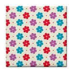 Abstract Art Pattern Colorful Artistic Flower Nature Spring Face Towel