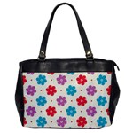 Abstract Art Pattern Colorful Artistic Flower Nature Spring Oversize Office Handbag