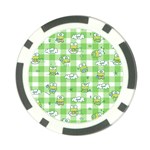 Frog Cartoon Pattern Cloud Animal Cute Seamless Poker Chip Card Guard