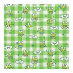 Frog Cartoon Pattern Cloud Animal Cute Seamless Banner and Sign 3  x 3 