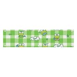 Frog Cartoon Pattern Cloud Animal Cute Seamless Banner and Sign 4  x 1 