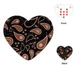 Background Beautiful Decorative Wallpaper Decor Backdrop Digital Graphic Design Trends Unique Style Playing Cards Single Design (Heart)
