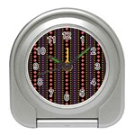 Beautiful Digital Graphic Unique Style Standout Graphic Travel Alarm Clock