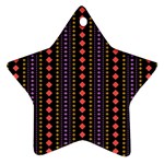 Beautiful Digital Graphic Unique Style Standout Graphic Star Ornament (Two Sides)