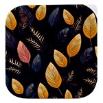 Gold Yellow Leaves Fauna Dark Background Dark Black Background Black Nature Forest Texture Wall Wall Stacked food storage container