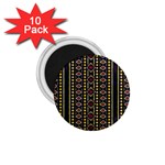 Background Art Pattern Design 1.75  Magnets (10 pack) 