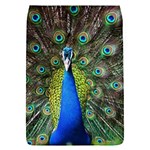 Peacock Bird Feathers Pheasant Nature Animal Texture Pattern Removable Flap Cover (L)