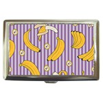 Pattern Bananas Fruit Tropical Seamless Texture Graphics Cigarette Money Case