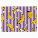 Pattern Bananas Fruit Tropical Seamless Texture Graphics Large Glasses Cloth (2 Sides)