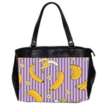 Pattern Bananas Fruit Tropical Seamless Texture Graphics Oversize Office Handbag (2 Sides)