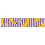 Pattern Bananas Fruit Tropical Seamless Texture Graphics Small Premium Plush Fleece Scarf