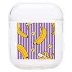 Pattern Bananas Fruit Tropical Seamless Texture Graphics Soft TPU AirPods 1/2 Case