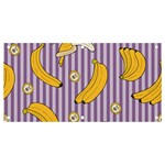 Pattern Bananas Fruit Tropical Seamless Texture Graphics Banner and Sign 4  x 2 
