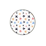 Airplane Pattern Plane Aircraft Fabric Style Simple Seamless Hat Clip Ball Marker