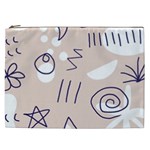 Abstract Leaf Nature Natural Beautiful Summer Pattern Cosmetic Bag (XXL)