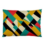 Geometric Pattern Retro Colorful Abstract Pillow Case (Two Sides)