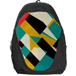 Geometric Pattern Retro Colorful Abstract Backpack Bag