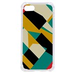 Geometric Pattern Retro Colorful Abstract iPhone SE