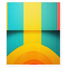 Colorful Rainbow Pattern Digital Art Abstract Minimalist Minimalism Duvet Cover Double Side (California King Size) from UrbanLoad.com Front
