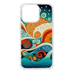 Waves Ocean Sea Abstract Whimsical Abstract Art Pattern Abstract Pattern Nature Water Seascape iPhone 13 Pro TPU UV Print Case