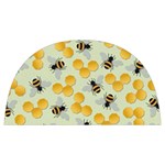 Bees Pattern Honey Bee Bug Honeycomb Honey Beehive Anti Scalding Pot Cap