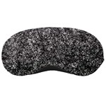 Black and white Abstract expressive print Sleep Mask