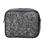 Black and white Abstract expressive print Mini Toiletries Bag (Two Sides)