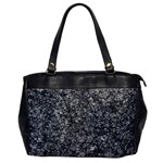 Black and white Abstract expressive print Oversize Office Handbag