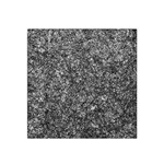 Black and white Abstract expressive print Satin Bandana Scarf 22  x 22 