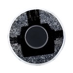 Black and white Abstract expressive print On-the-Go Memory Card Reader