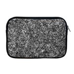 Black and white Abstract expressive print Apple MacBook Pro 17  Zipper Case