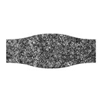 Black and white Abstract expressive print Stretchable Headband