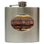 Old Port Of Maasslui Netherlands Hip Flask (6 oz)