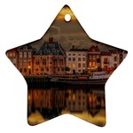Old Port Of Maasslui Netherlands Star Ornament (Two Sides)
