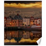 Old Port Of Maasslui Netherlands Canvas 20  x 24 