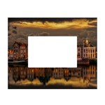 Old Port Of Maasslui Netherlands White Tabletop Photo Frame 4 x6 