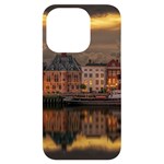 Old Port Of Maasslui Netherlands iPhone 14 Pro Black UV Print Case