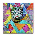 Kitten Cat Pet Animal Adorable Fluffy Cute Kitty Tile Coaster