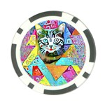 Kitten Cat Pet Animal Adorable Fluffy Cute Kitty Poker Chip Card Guard (10 pack)