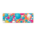 Circles Art Seamless Repeat Bright Colors Colorful Sticker Bumper (10 pack)