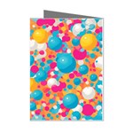 Circles Art Seamless Repeat Bright Colors Colorful Mini Greeting Cards (Pkg of 8)