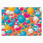 Circles Art Seamless Repeat Bright Colors Colorful Large Glasses Cloth