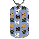 Cat Cat Background Animals Little Cat Pets Kittens Dog Tag (Two Sides)