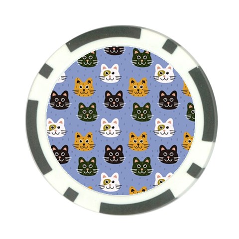 Cat Cat Background Animals Little Cat Pets Kittens Poker Chip Card Guard from UrbanLoad.com Front