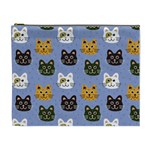 Cat Cat Background Animals Little Cat Pets Kittens Cosmetic Bag (XL)