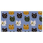 Cat Cat Background Animals Little Cat Pets Kittens Banner and Sign 4  x 2 