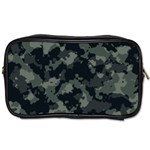 Camouflage, Pattern, Abstract, Background, Texture, Army Toiletries Bag (Two Sides)