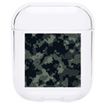 Camouflage, Pattern, Abstract, Background, Texture, Army Hard PC AirPods 1/2 Case