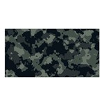 Camouflage, Pattern, Abstract, Background, Texture, Army Satin Shawl 45  x 80 