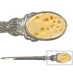 Cheese Texture, Yellow Cheese Background Letter Opener